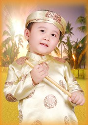 A boy in the video clip of Knorr Advertising A boy in the video clip of Knorr Advertising